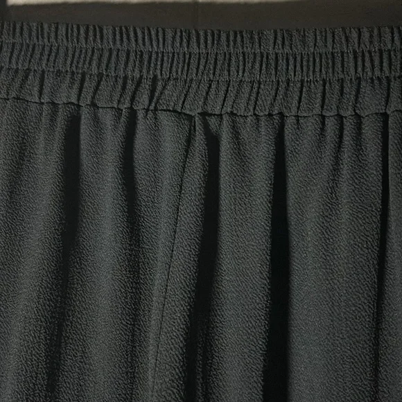 Max Studio Wide Leg Cropped Pants Women's Size S Beach Vibes Lightweight - Picture 9 of 11